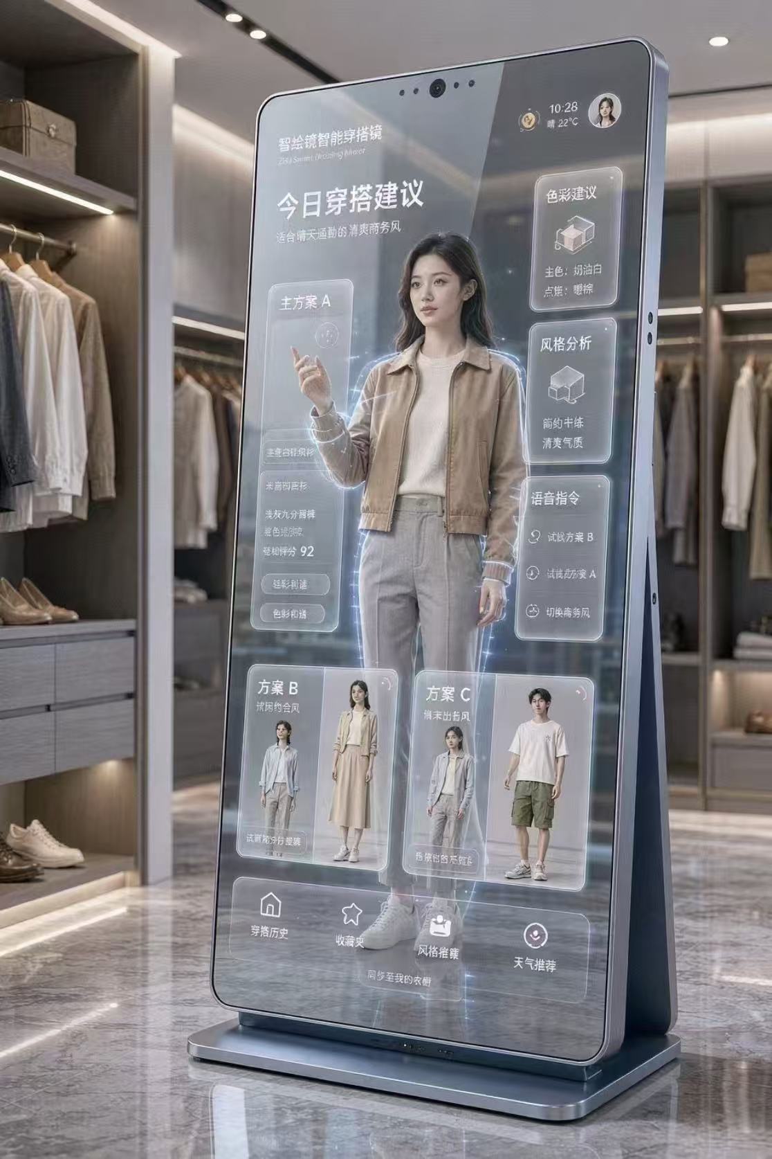 智绘镜智能穿搭镜
